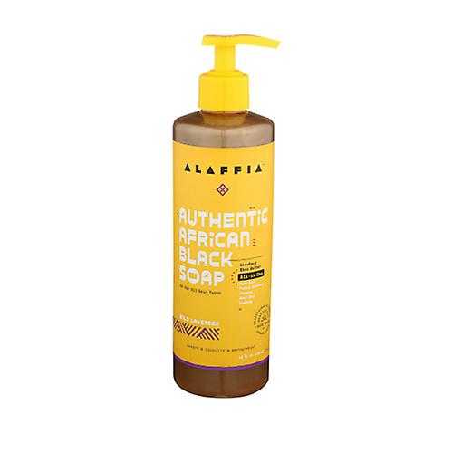 Alaffia All in 1 African Black Soap Wild Lavender, 16 Oz (Pack of 3)
