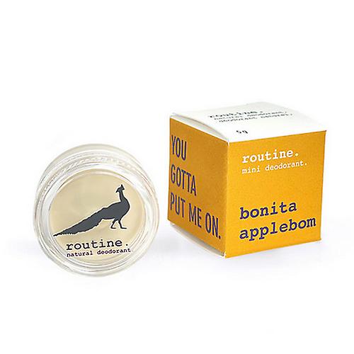 Routine Bonita Applebom 迷你除臭剂，5 克（2 件装）