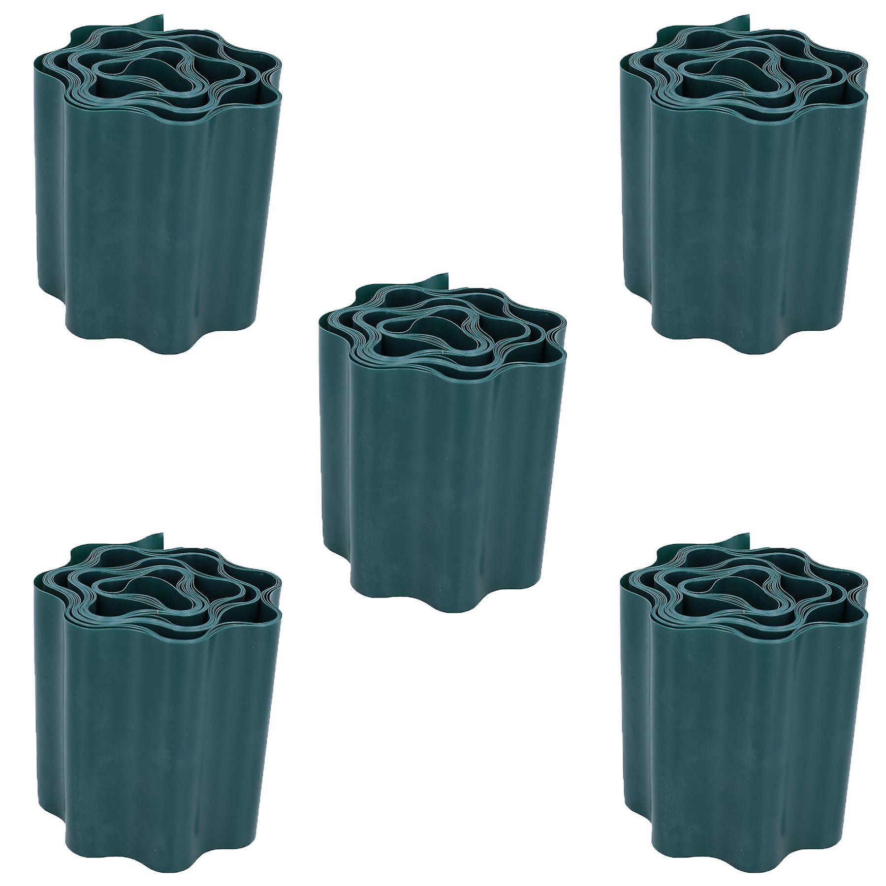 Garden Grass Lawn Border Edging Flexible Plastic Roll Path 30m (100 feet) x 12cm