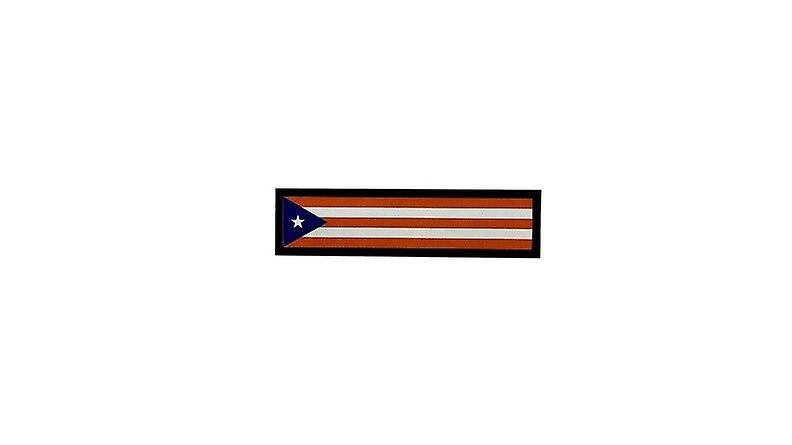 Patch Ecusson Brode Prints Travel Souvenir Backpack Flag Puerto Rico R2