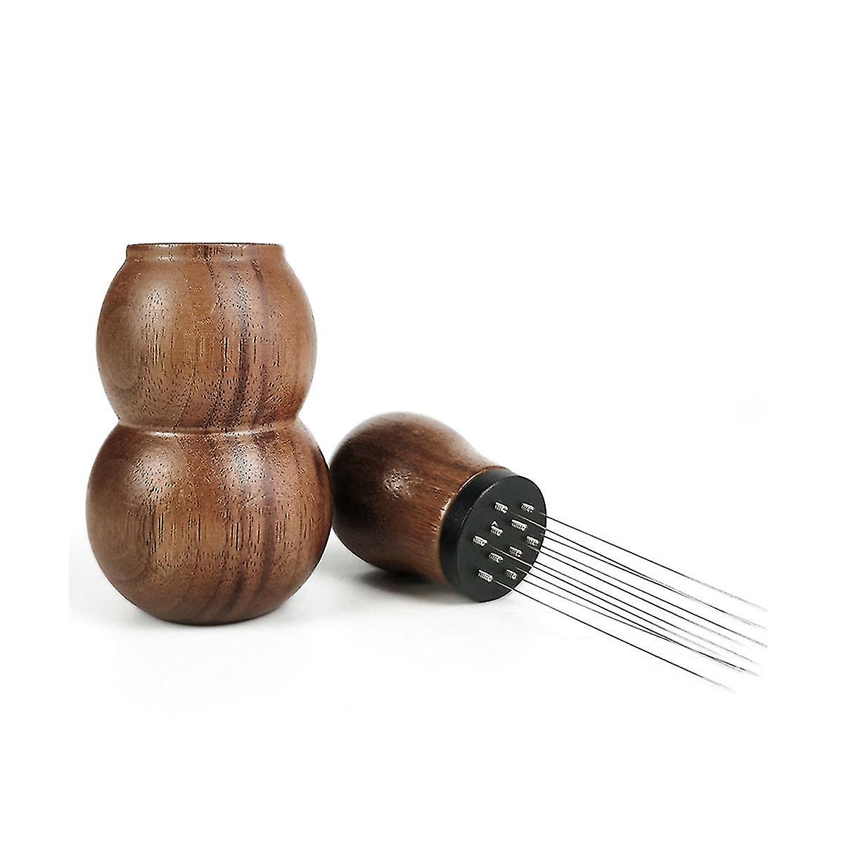 Espresso Distribution Tools Professional Barista Hand Distribution Tool Espresso Coffee Stirrer Wit