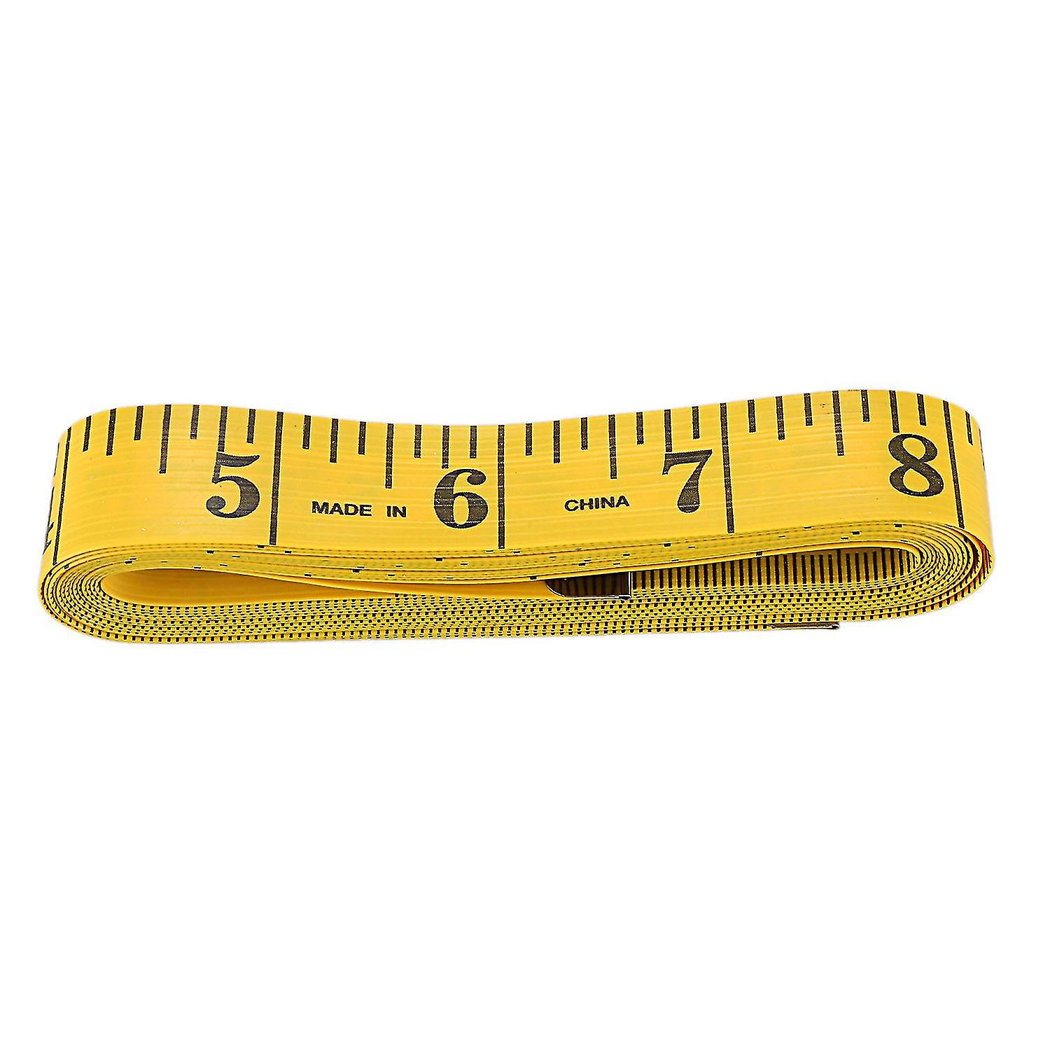 Yellow Tailor Craft Flexible Ruler Measuring Tape 300 Cm