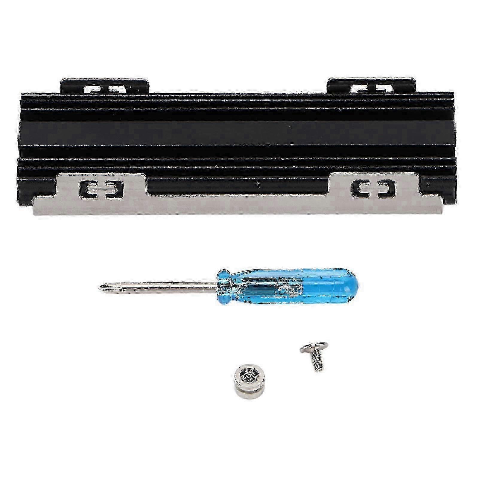 SSD Heat Sink Efficient Heat Dissipation Long Term Use Rust Prevention SSD CoolerBlack