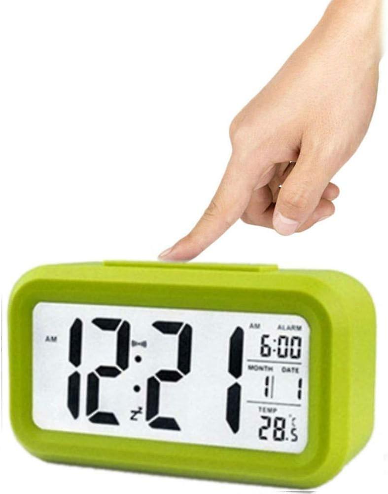 Large screen hd digital alarm clock, green led