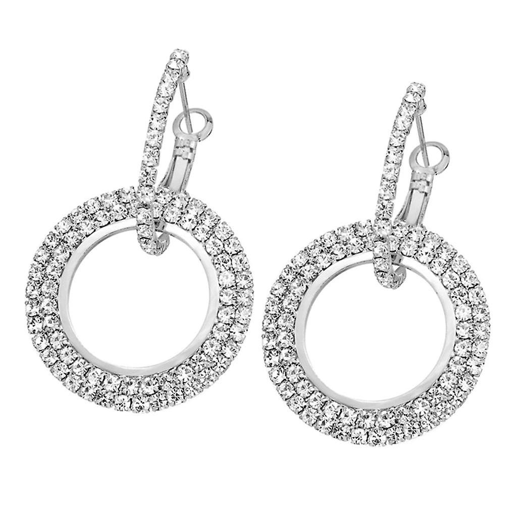 Minimalism Long Tassels Drop Dangle Earrings Stud Bright Gold