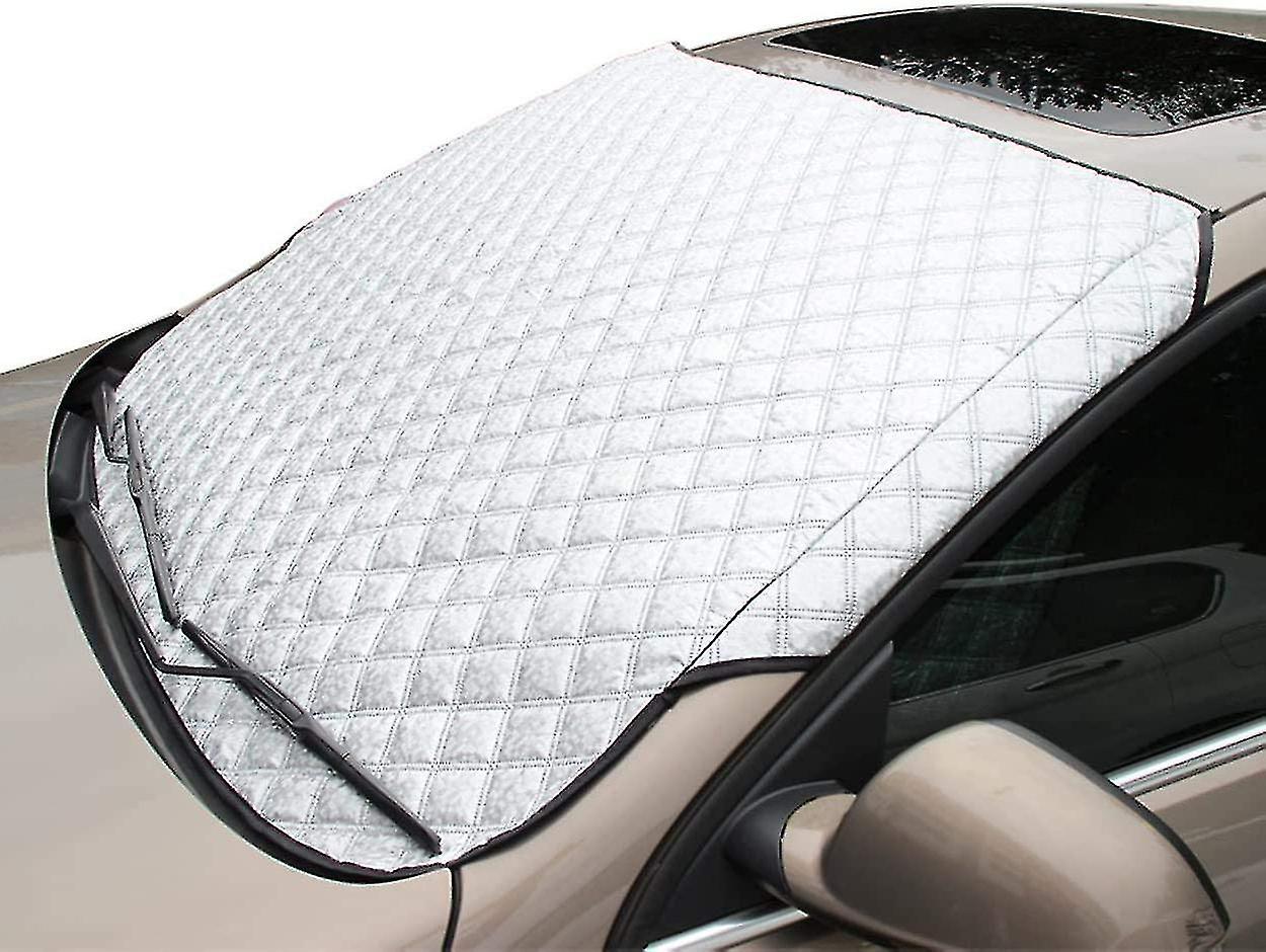 Auto-Windschutzscheibenabdeckung Windschutzscheibenabdeckung Sonnencreme Windschutzscheibenabdeckung (silber)