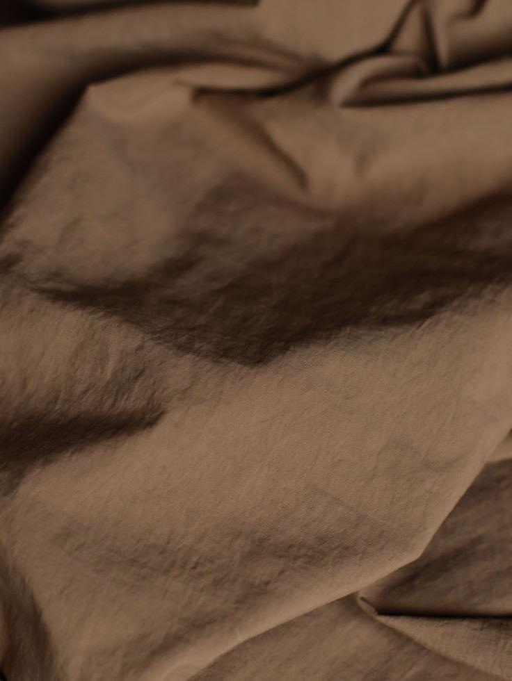 1.45m Mind The MAKER Trevor Taslon High Tech Nylon Fabric Camel - per metre