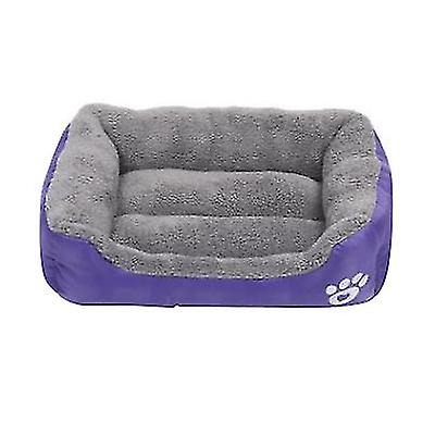 S 43*32cm Purple Pet Cat, Dog Bed, Soft And Comfortable Pet Nest Az21809