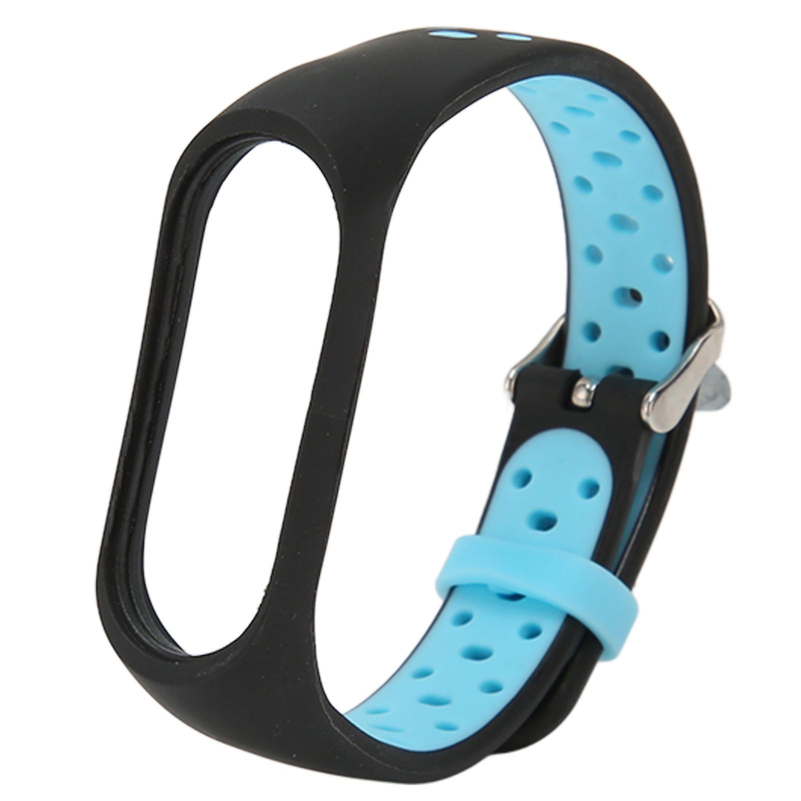 Replacement Wristband Full Protection Adjust Size Soft Silicone Smart Bracelet Strap for Mi Band 7