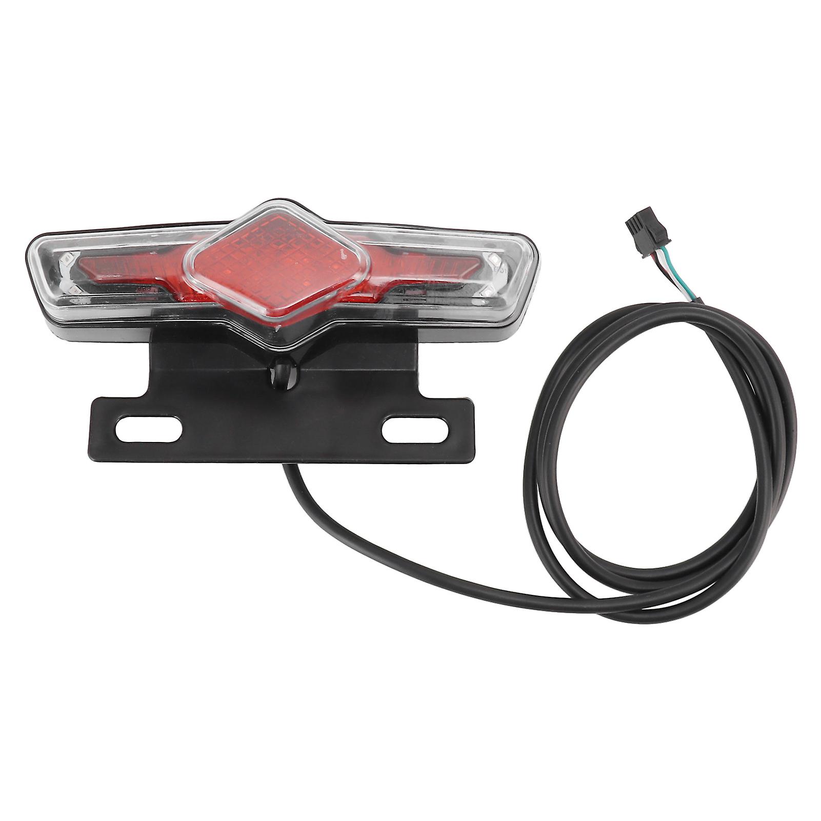 36V‑60V Electric Bike Tail Light Turn Signal Two in One Warning Signal for Night Riding
