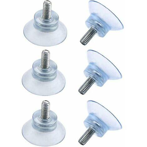 Candyse Suction Cups  30 mm with M6x15mm Thread6Pcs