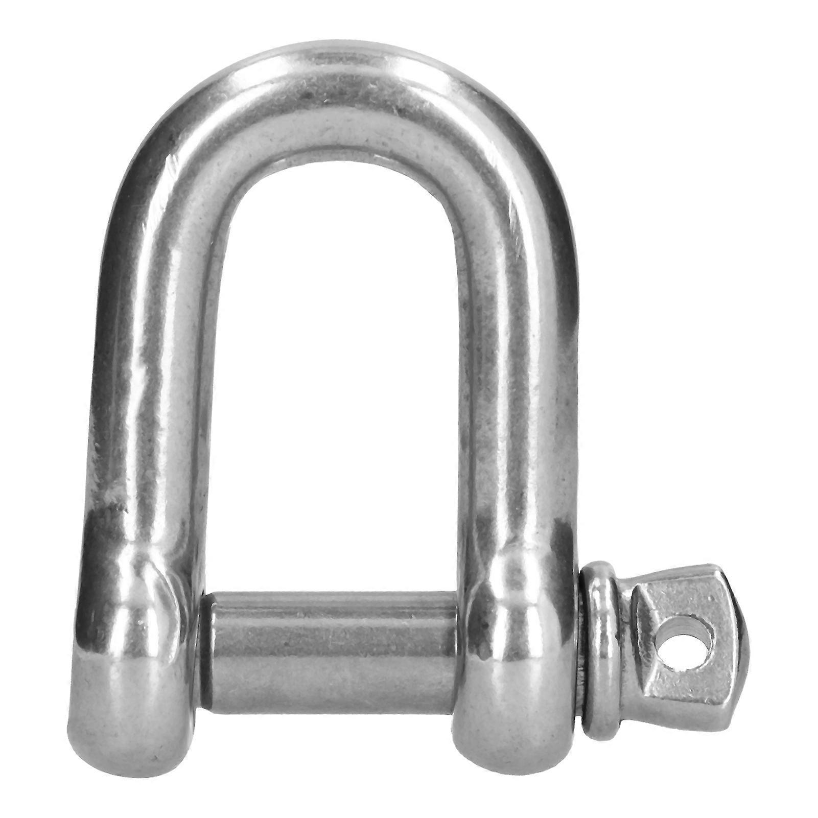 D Ring Anchor Shackle 304 Stainless Steel Screw Pin Chain Connector Marine Land Lifting Tool1Pc M20
