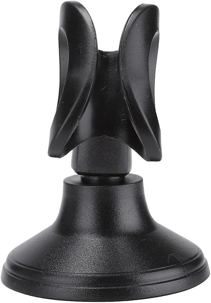 Microphone Base, ABS Plastic Adjustable Mic Stand, Stable Desktop Microphone Base,Mic Clamp Clip Sta