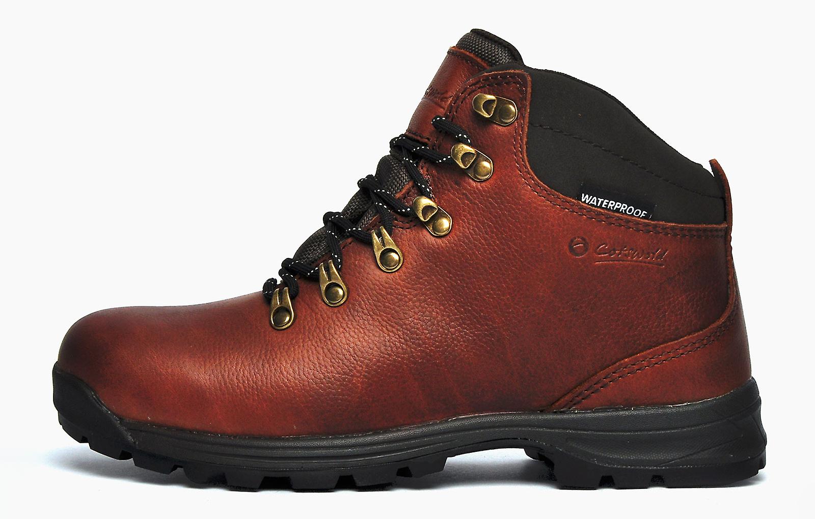 Cotswold Pro Kingsway WATERPROOF Leather Boots Brown