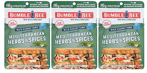 Bumble Bee Mediterranean Herbs &; Spices Ton condimentat 3 Pack