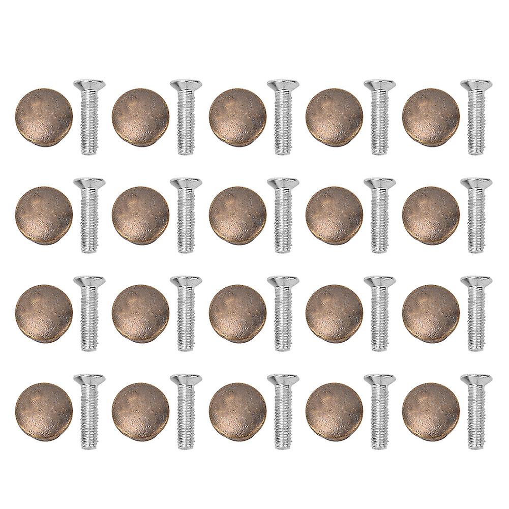 20 Pcs Mini Mushroom Head Pull Handles for Small Drawers Cabinets Jewelry Boxes Knobs and Pulls