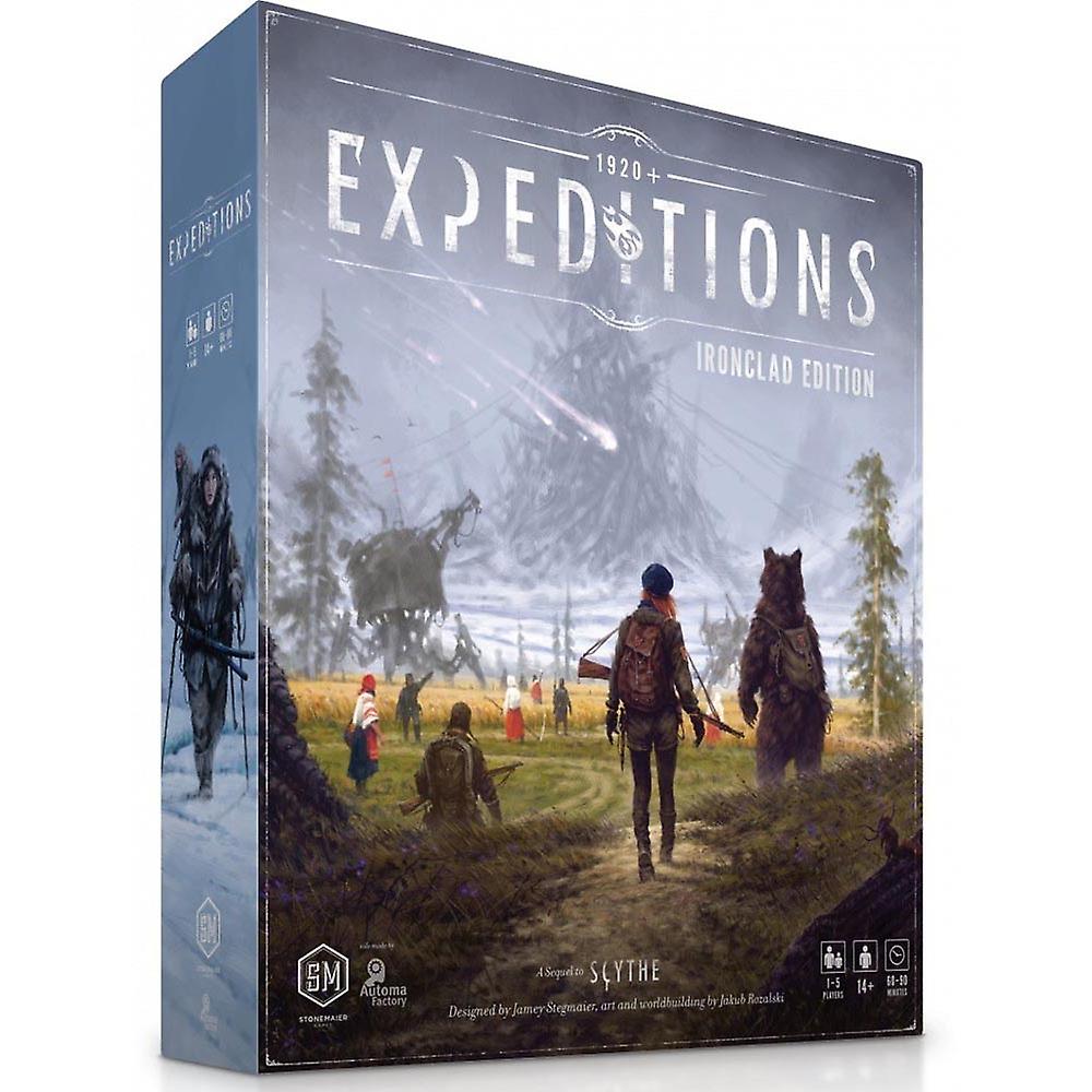 Stonemaier Games Expeditions Board Game for 1 to 5 Players Ages 14+ and Up