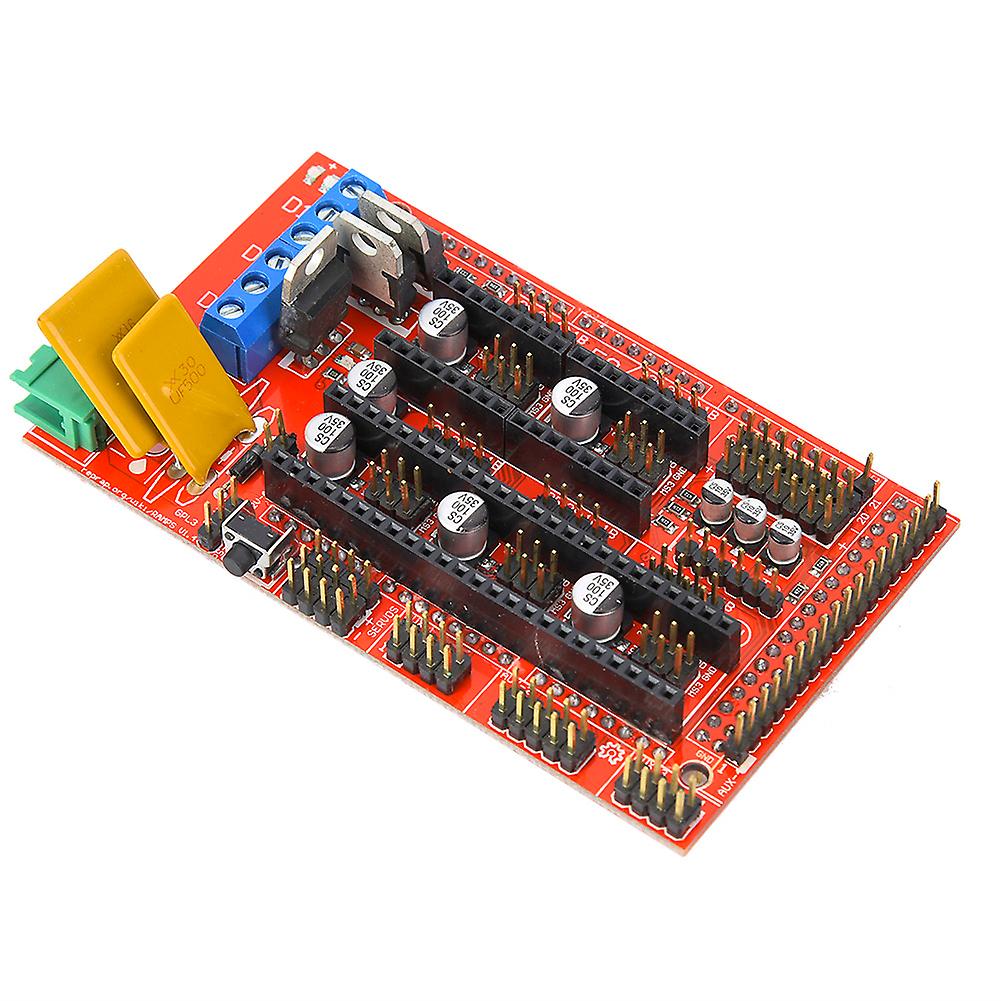 RAMPS 1.4 Control Panel+5 A4988 Stepper Motor Drive Module Set compatible with 3D Printer