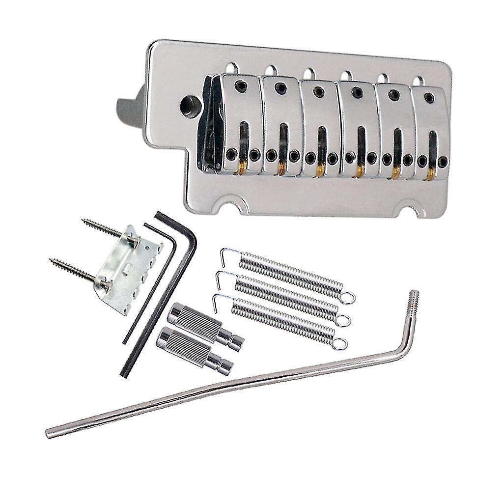 6 String Tremolo Bridge System For Electric Guitar With Whammy Bar