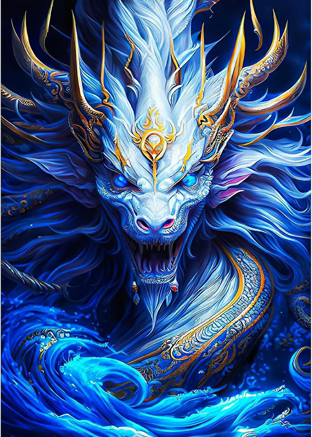 5D Diamond Painting 30x40cm Dragon Legend 13