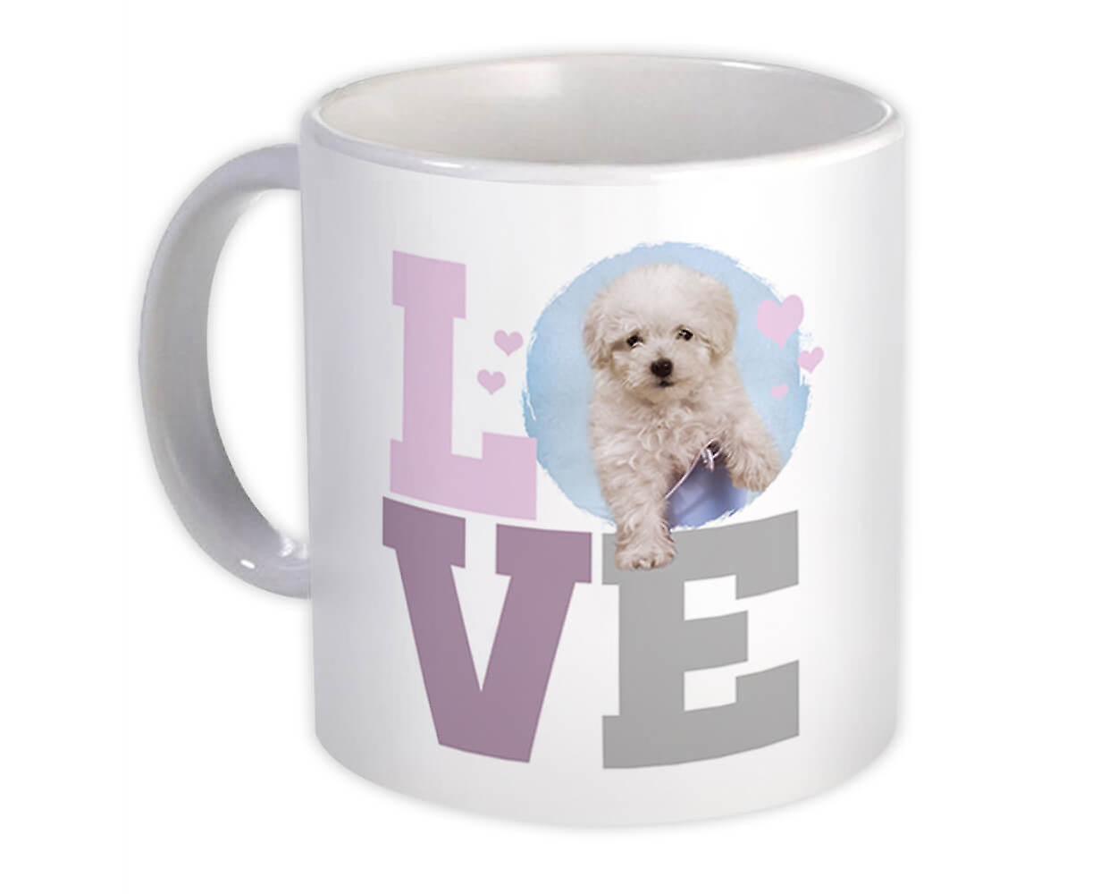 Gift Mug: Love Poodle Dog