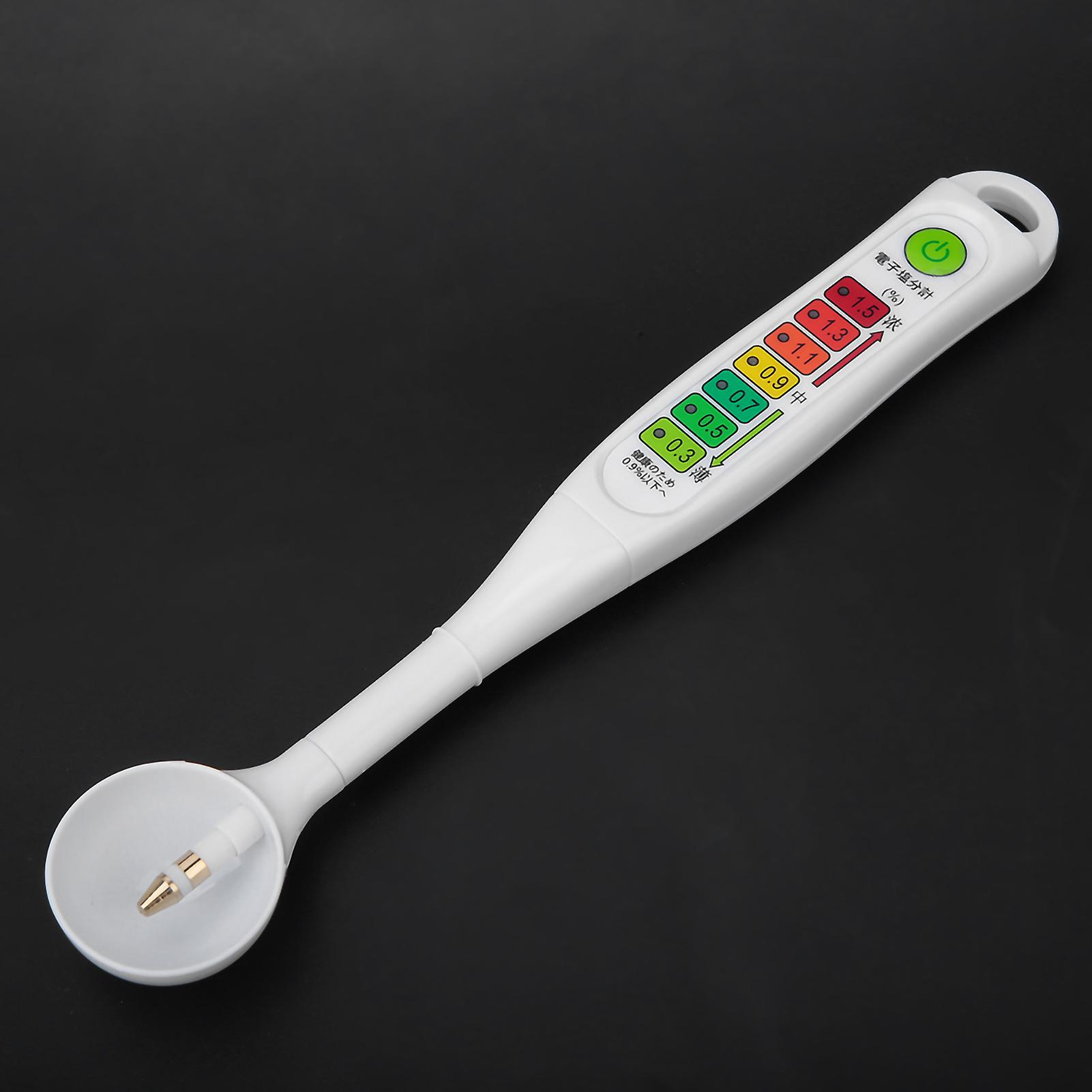 Food Liquid Salinity Tester with Professional Accurate LED Lights