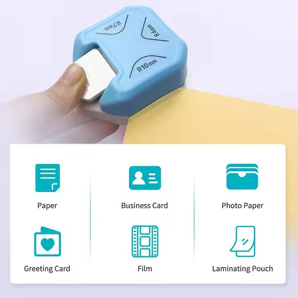 3-in-1 Corner Rounder Paper Round Corner Edges Punch Card Corner Cutter