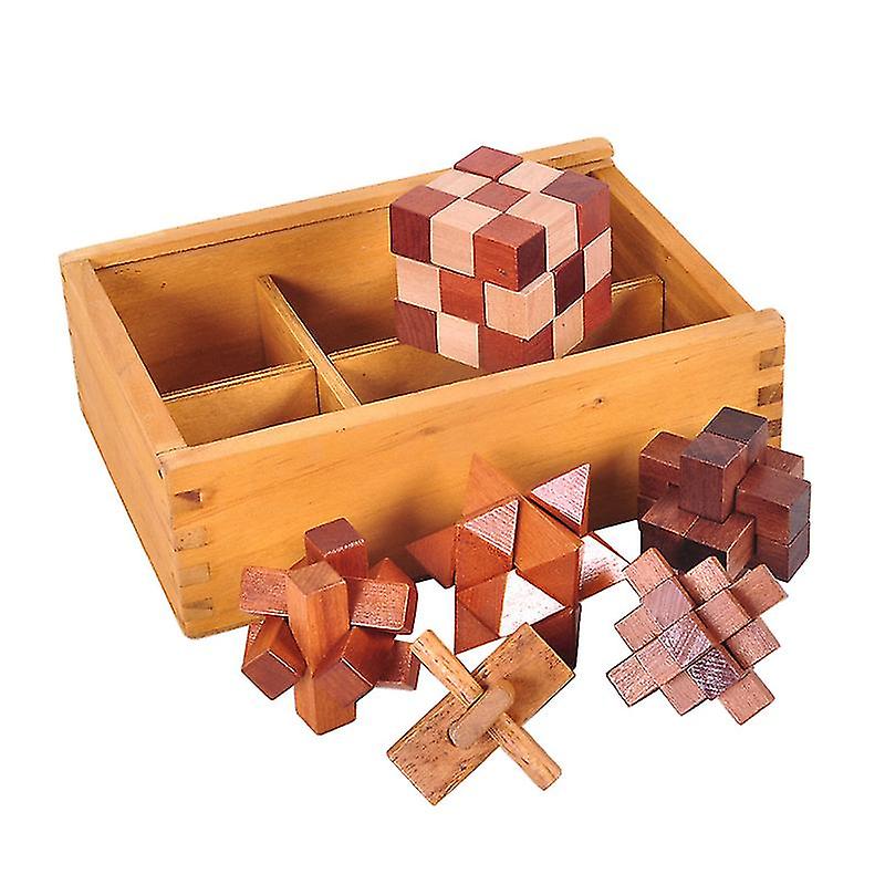 1set Wood 3d Puzzle