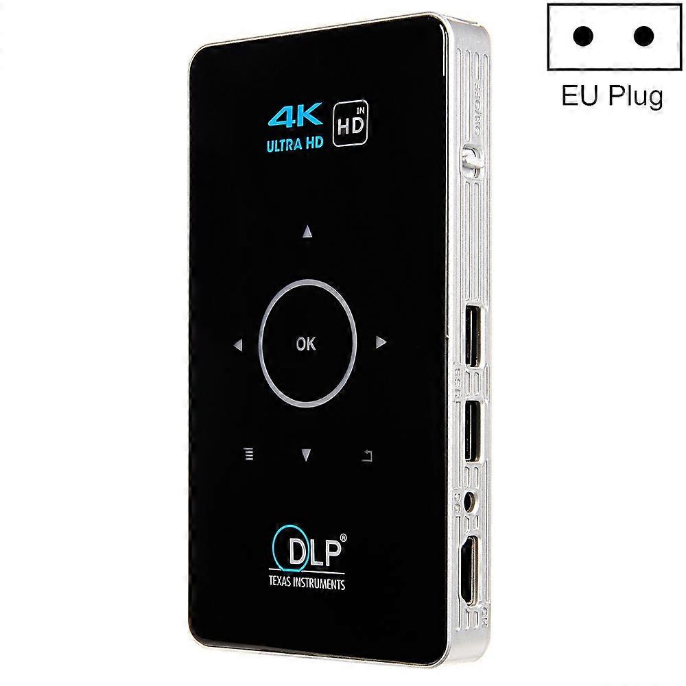 HD Mini Projector EU Plug (Black) EU Plug (Black)