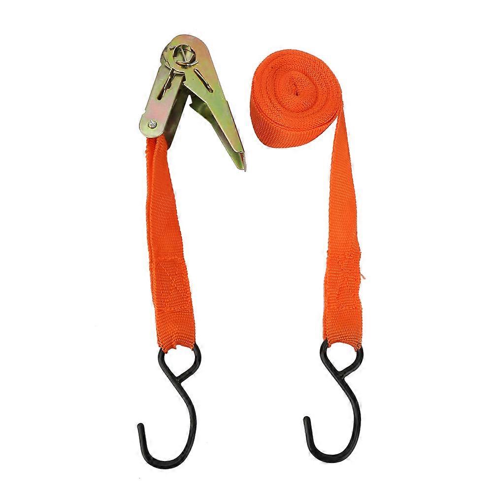 1Pcs Pull Ratchet Tie Down Straps Ropes For Vehicle Traction 4.5m