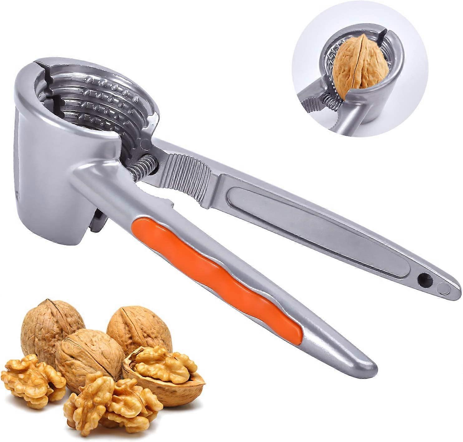 Nutcracker,Nutcracker,Nut and Hazelnut CrackerProfessional NutcrackerSTAINLESS STEEL Nutcracker,Suitable for Walnuts, Walnuts Walnuts, Hazelnuts, Almo