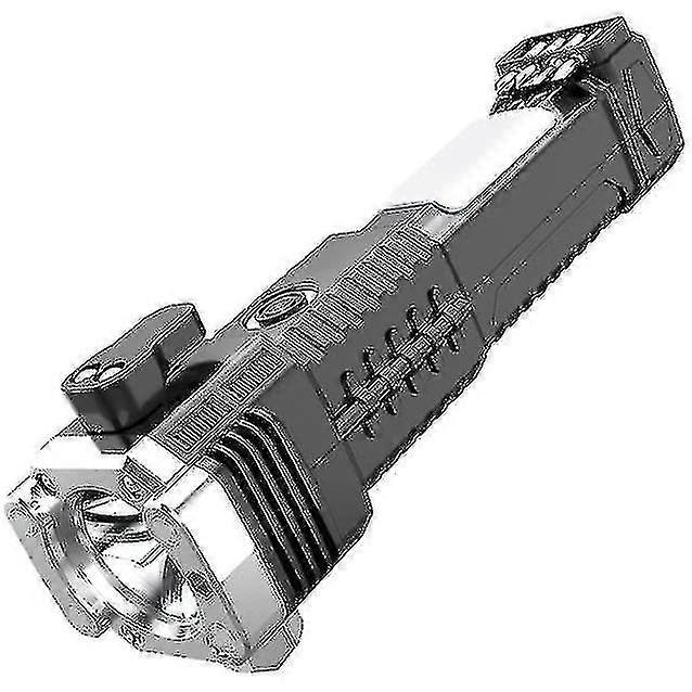 Led With Side Cob Safety Flash Usb Charging