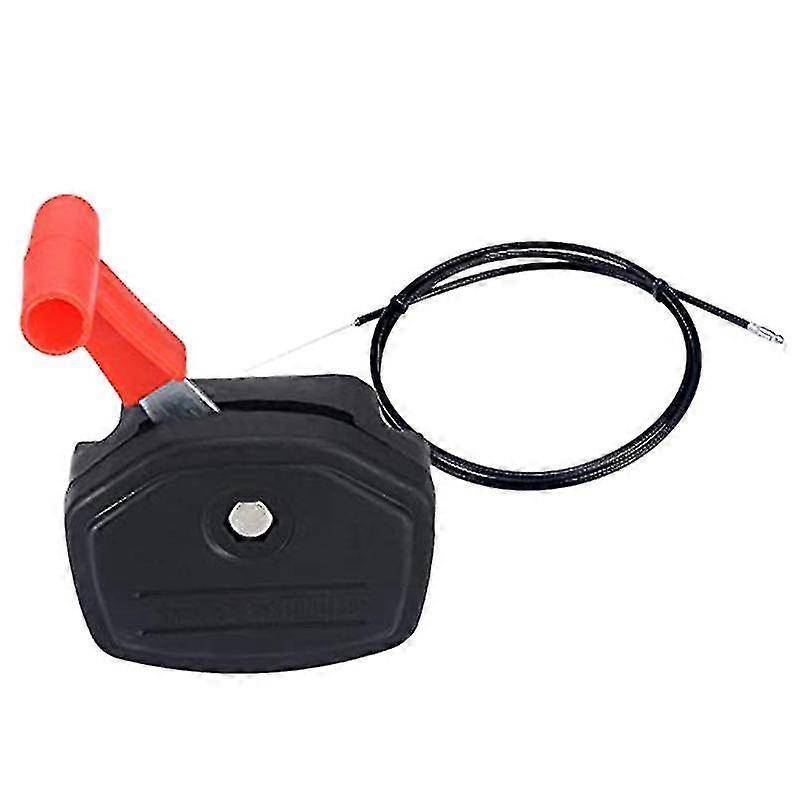 Universal Switch Lever Control Handle & 56 Inch Throttle Cable Kit compatible with Lawnmower Mower Parts G-B3_Dec