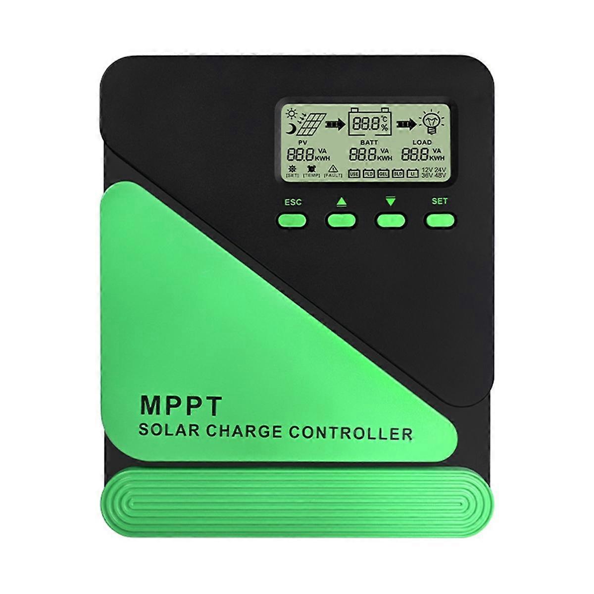 Solar Charge Controller MPPT -D60 Solar Panel Solar Charge Regulator 12V 24V Battery PV Input 100VO