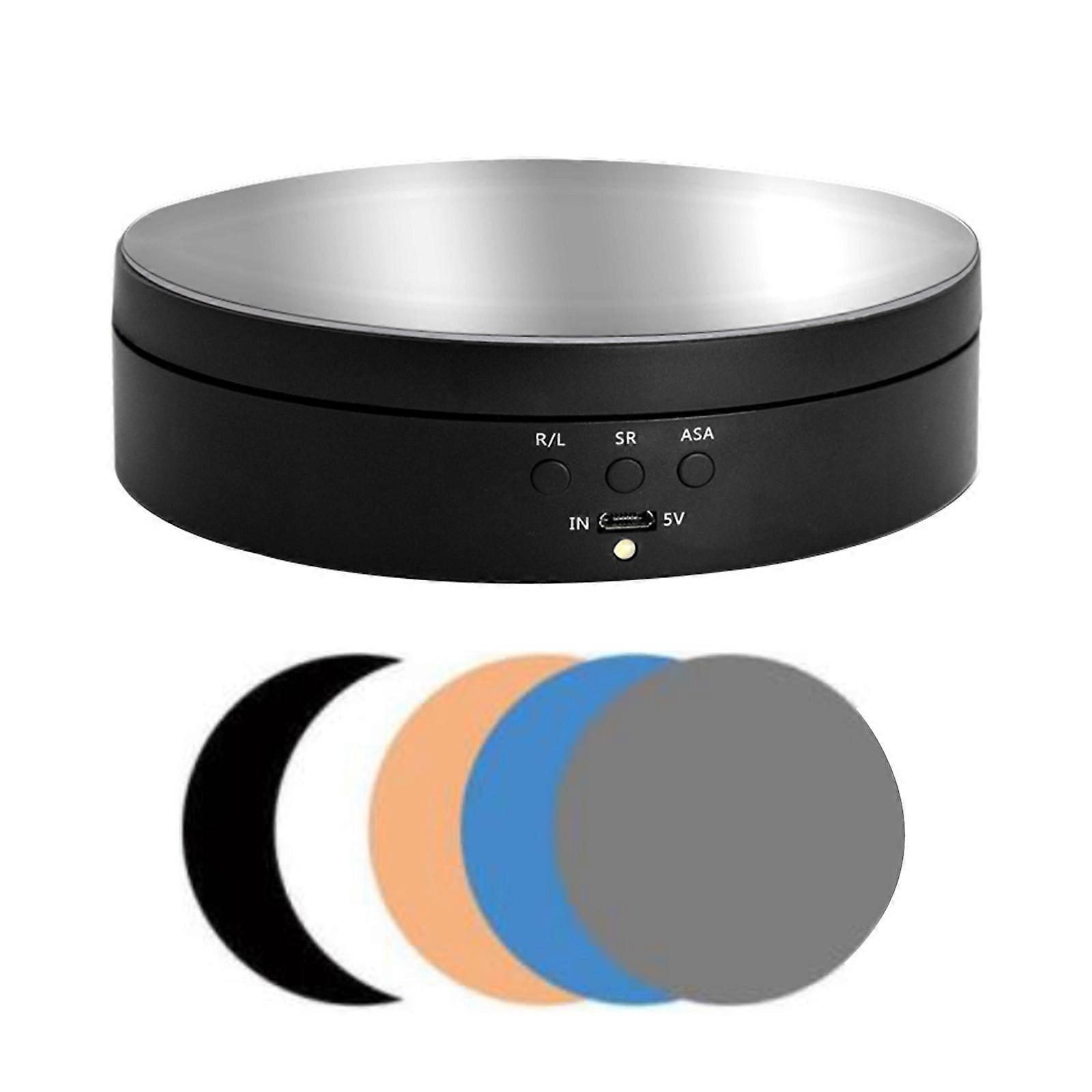  Motorized Rotating Display Stand 3 Speeds Adjustable Revolving Base Turntable