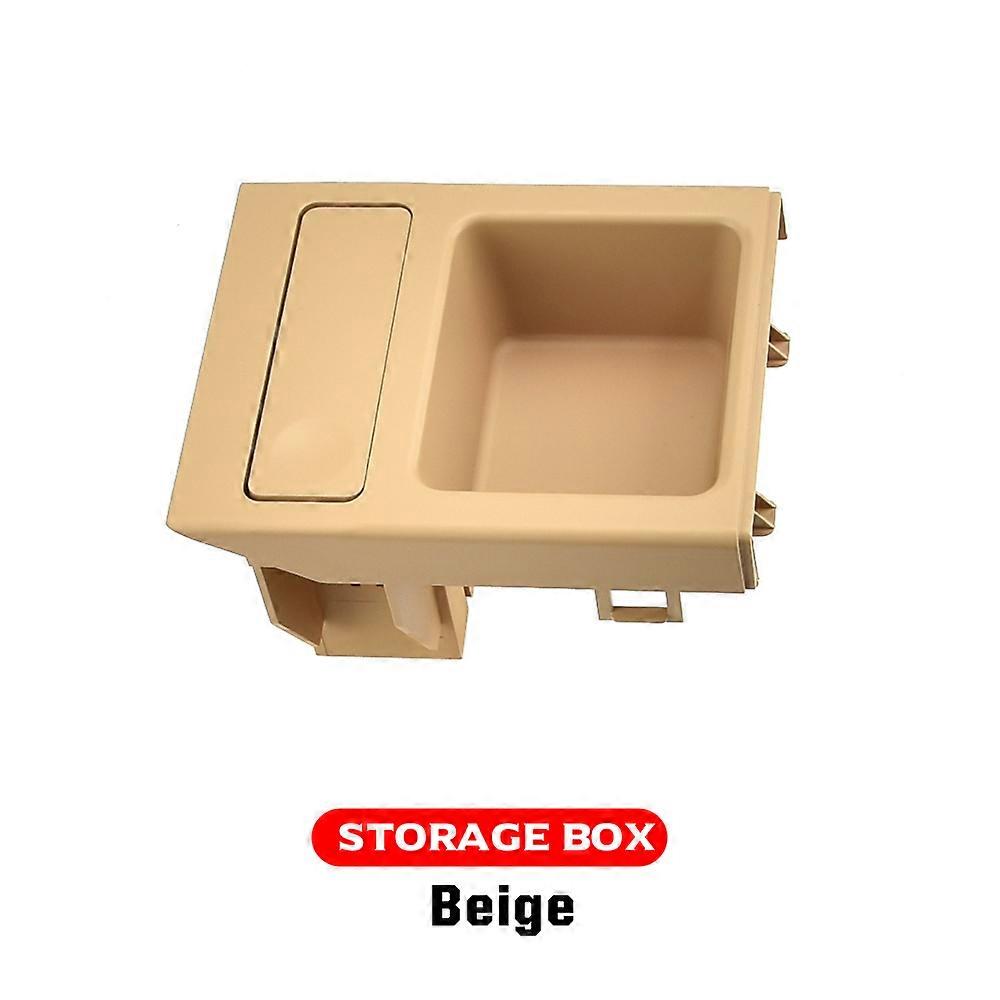 New Double Hole Car styling Front Center Console Storage Box Coin + Cup Holder For BMW E46 Series 1999-2006 51168217953