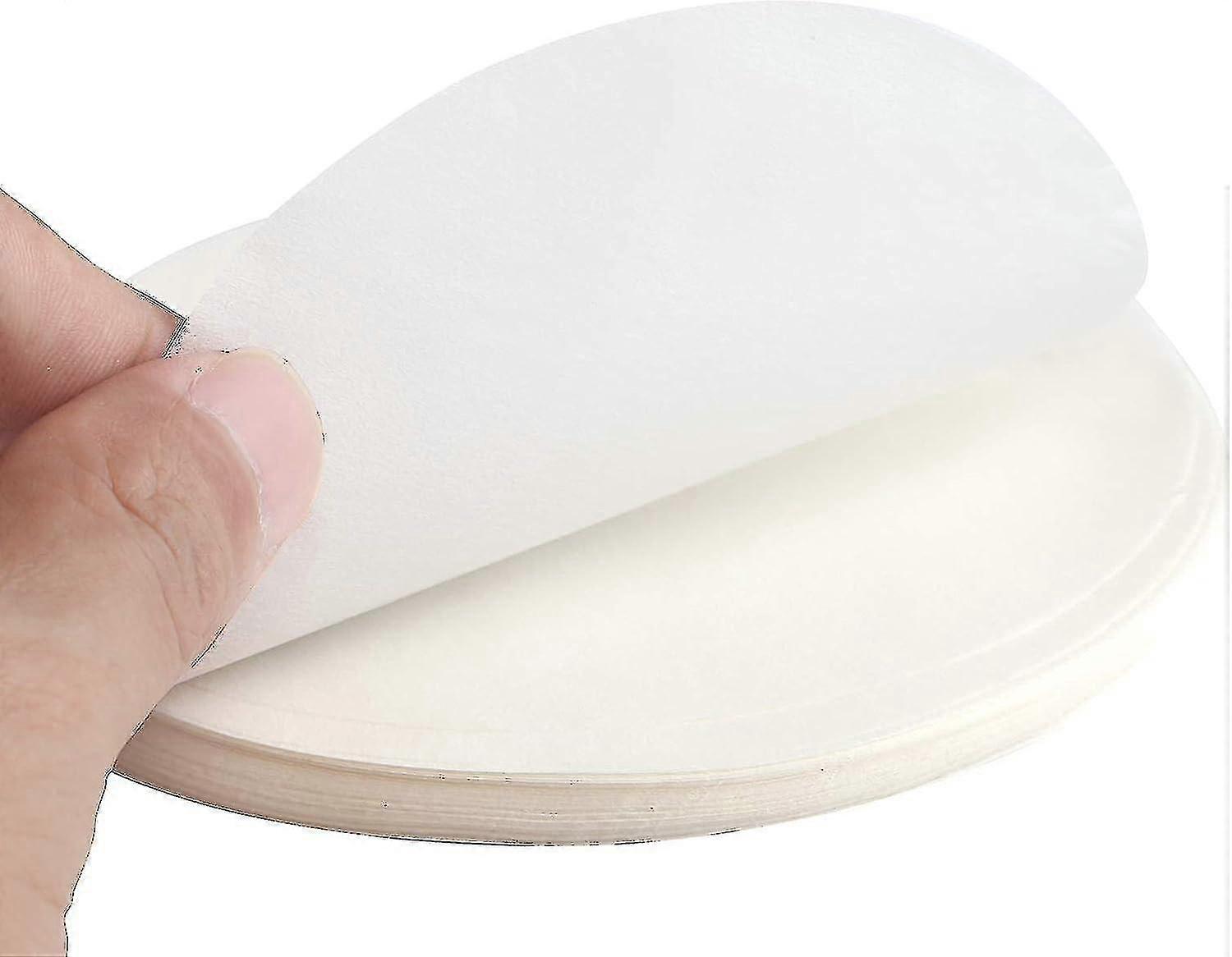 Non-stick hamburgerpresspapper - 500-pack (13 cm diameter)