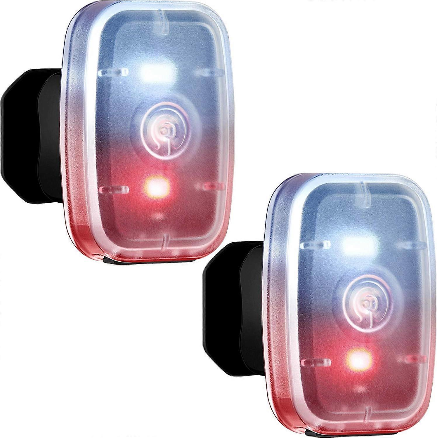 Safe LED Light USB Rechargeable Running Light Clip on Strobe Light with 5 Lighting Modes