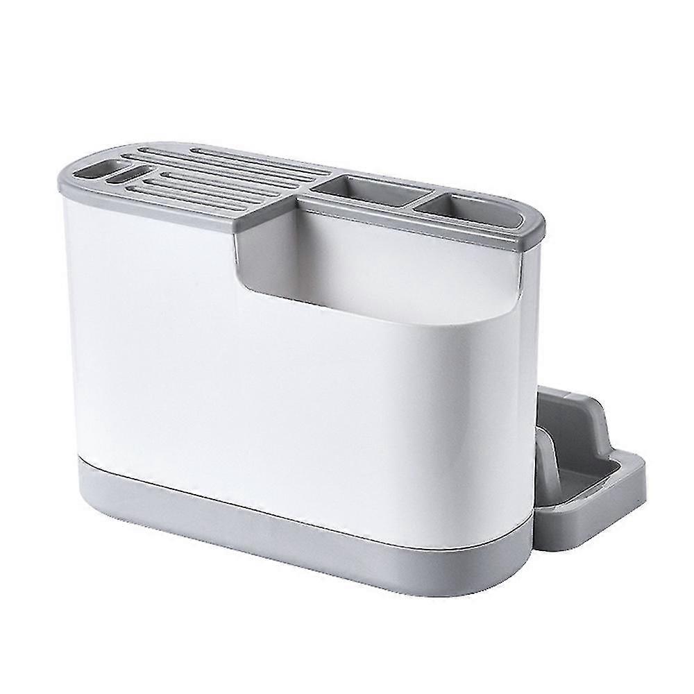 Multifunctional Knife Holder, Cutting Board, Kitchen Utensils, Integrated Tableware, Lid Storage Ra