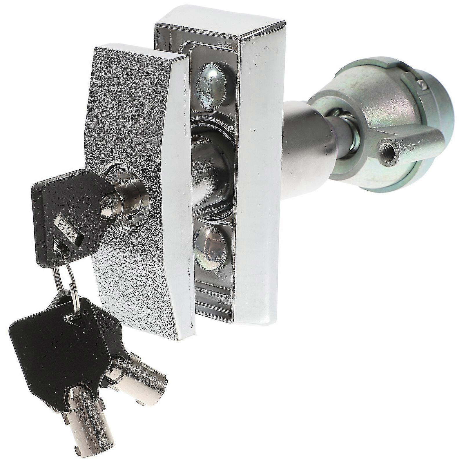 Zinc Alloy Lock Candy Machine Lock T Handle Vending Machine Lock With Keys