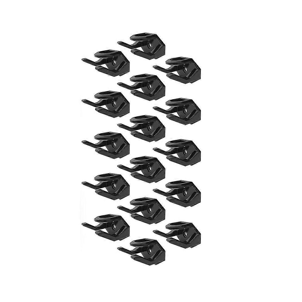Adhesive Hat Hooks For Wall (16-pack) - Hat Rack For Baseball Caps, Minimalist Hat Display