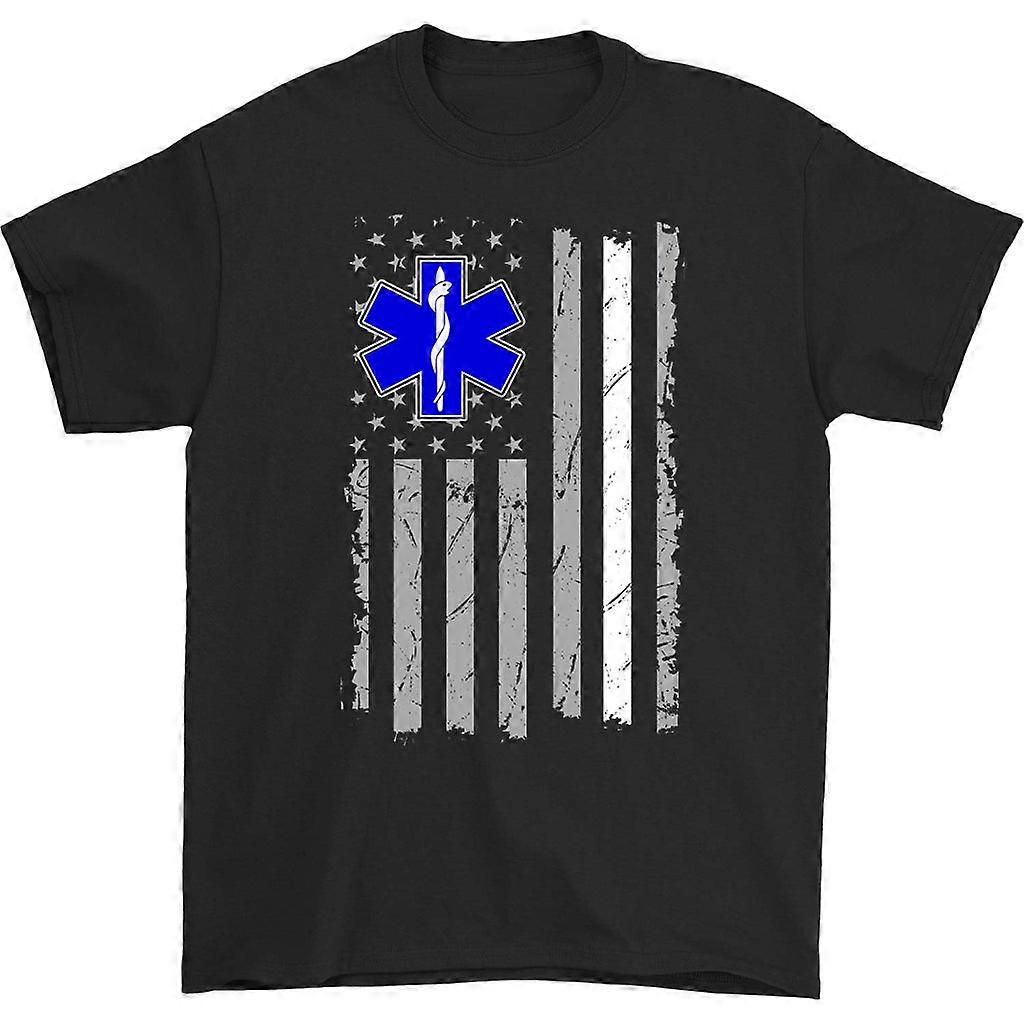 Paramedics American Flag T-shirt