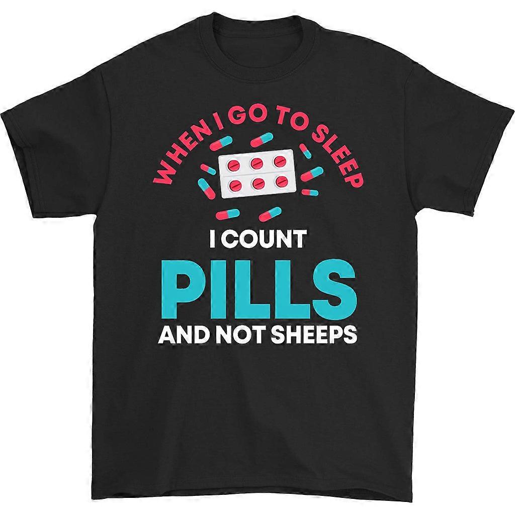 When I Go To Sleep I Count Pills T-shirt