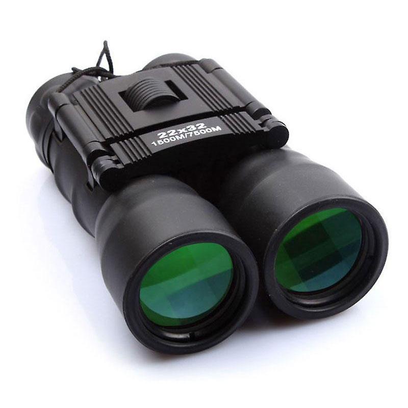 Jumelles pliantes 22X32 télescope Compact Bird Watching Jumelles portables avec vision nocturne en basse lumière