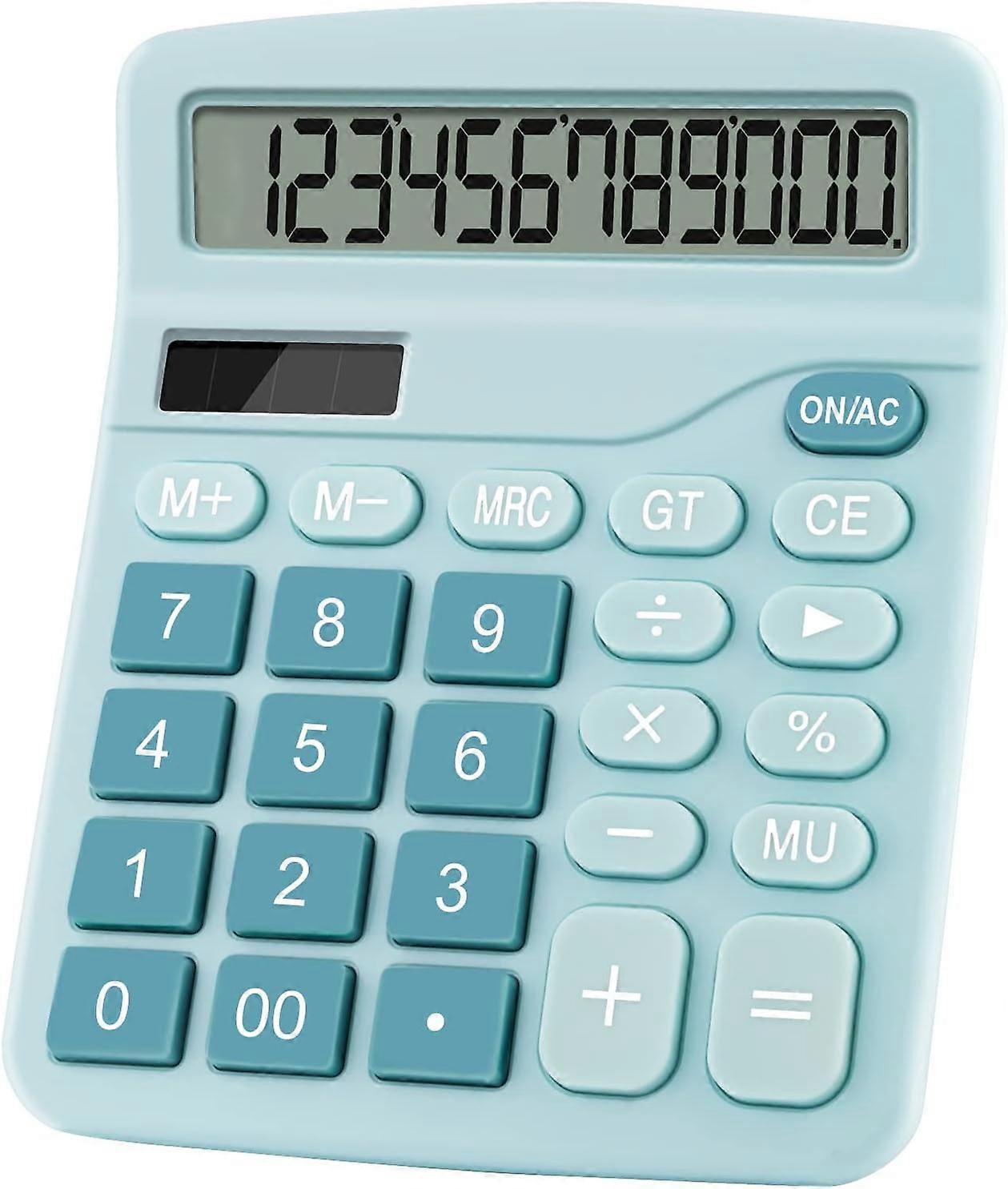 Dual power supply basic desktop calculator, 12-digit solar calculator-Q33