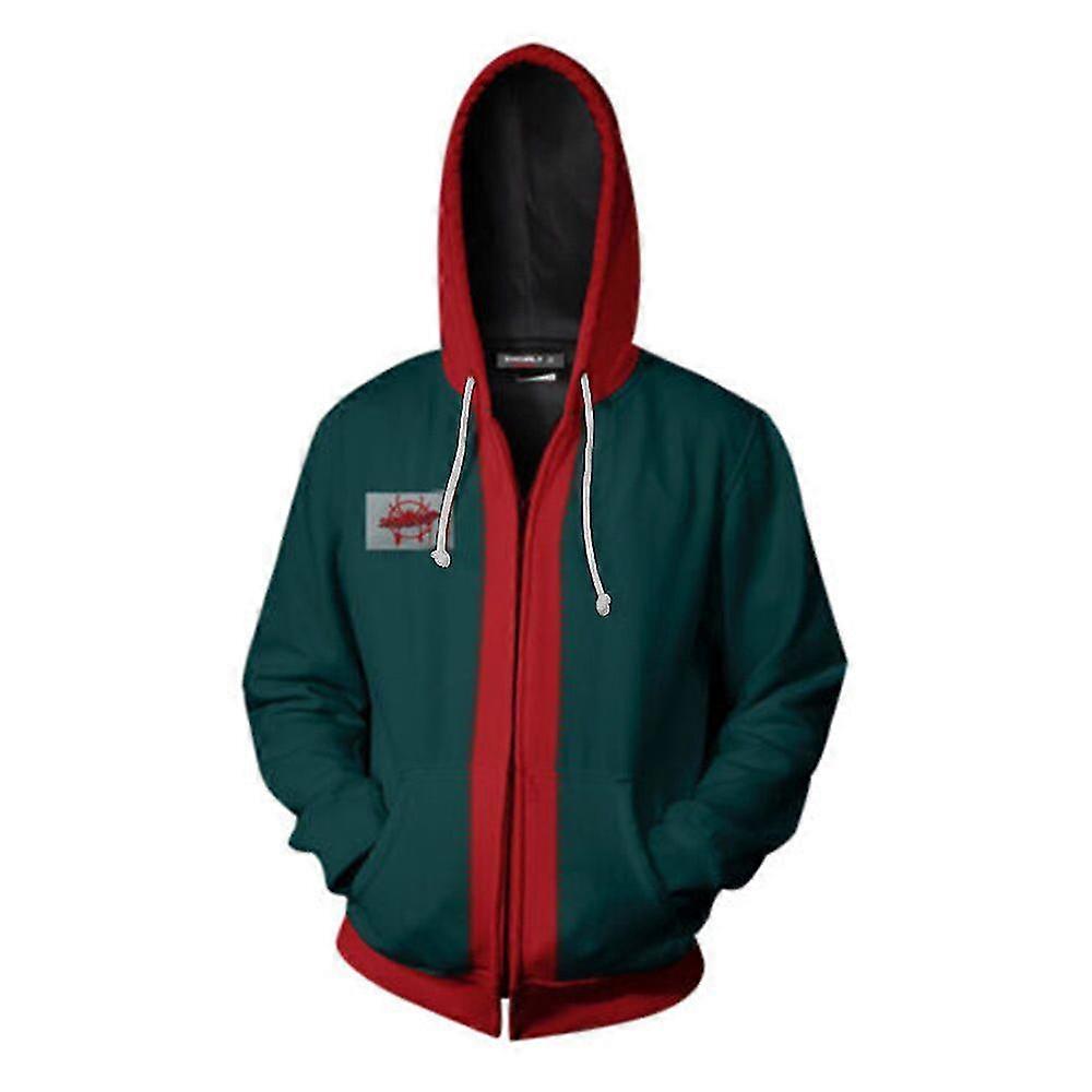 Into The Spider-verse Spider-man Hoodie Men Adults Miles Morales Halloween Cosplay Costume Jacket Coat