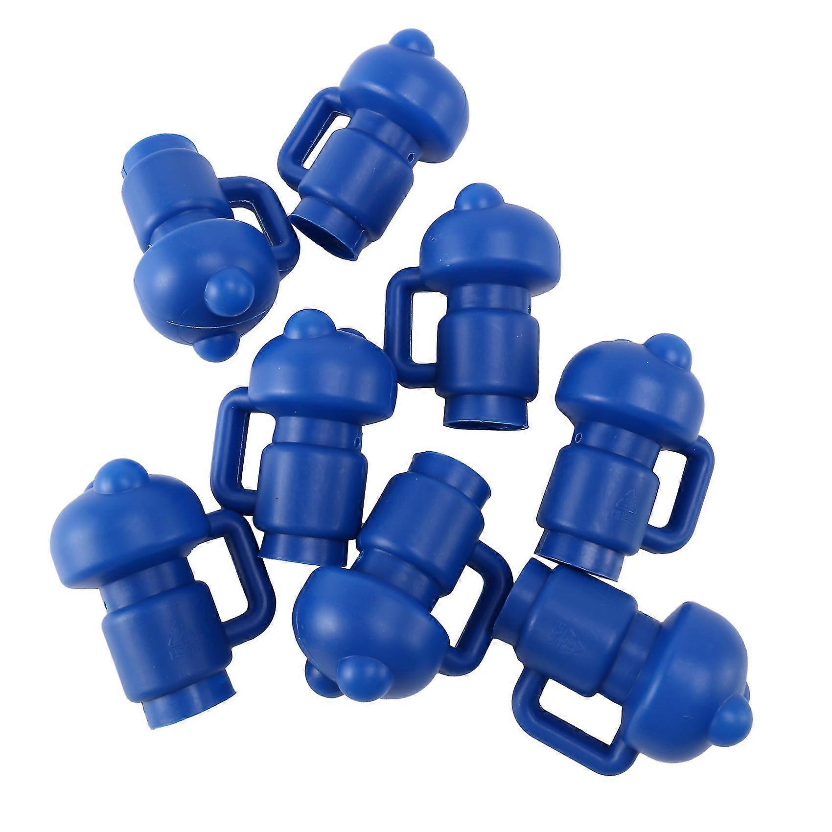 2.8cm Diameter Trampoline Enclosure Pole Cap For Net Hook, 8 Pieces