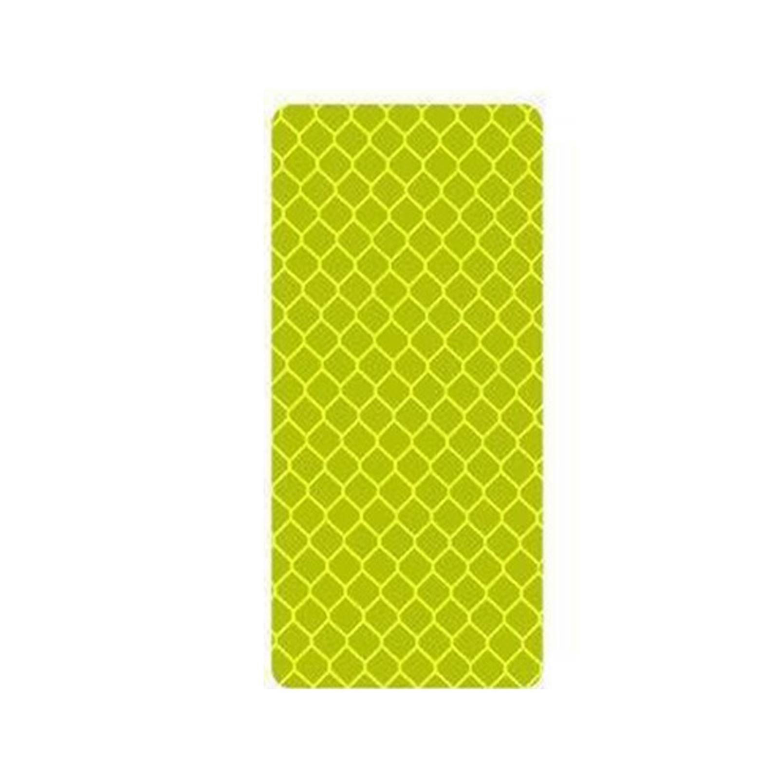 10pcs Car Bumper Reflective Stickers Reflective Warning Strip Secure Reflector Stickers Decals
