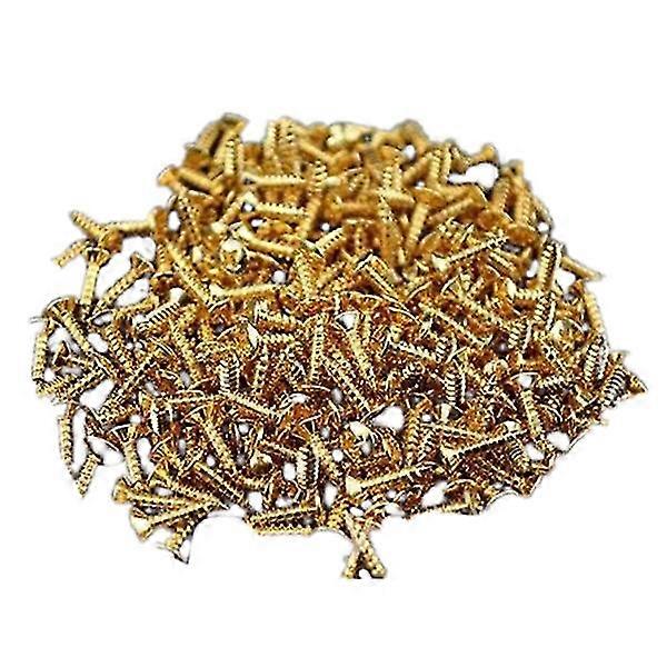 30st Nya guld pickguard skruvar för Strat / tele elgitarr