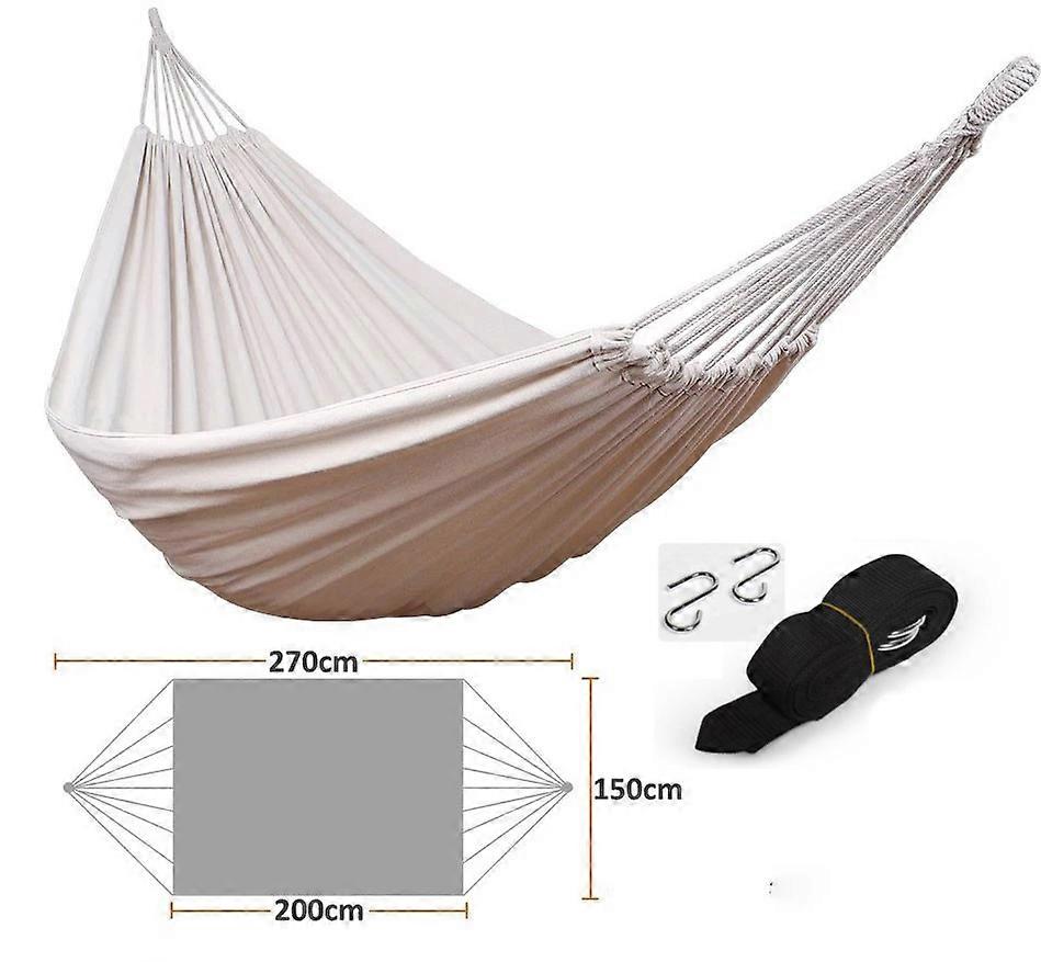 Beach Outdoor Camping Leisure Double Hammocks